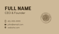Wood Crafting Company Business Card