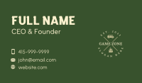 Outdoor Camping Company Business Card