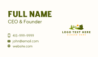 Professional Lawn Landscaping Business Card Design