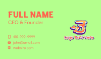 Number 3 Business Card example 2