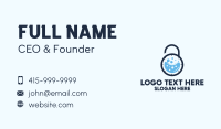 Clock Business Card example 3