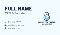 Time Lock Washing  Business Card