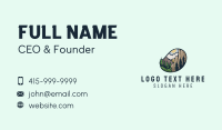 Outdoor Mountaineering Badge Business Card