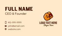 Cheeseburger Punch  Business Card Design