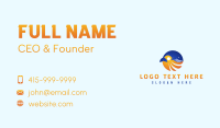 Sea Whale Sun Business Card