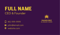 Nail Business Card example 3