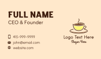 Tea Business Card example 2