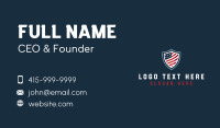 American Patriotic Shield Business Card