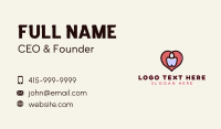 Tooth Heart Dentistry Business Card