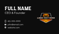 Auto Car Garage Business Card Design