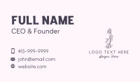 Beauty Shop Business Card example 4