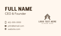 House Architectural Structure Business Card