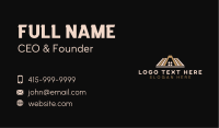 Residential Home Roof Business Card