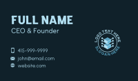 Software Programming Cube Business Card