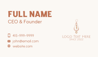 Jewelry Maker Business Card example 3