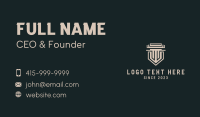 Security Business Card example 3