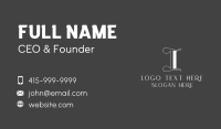 Writter Business Card example 4