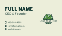 Marijuana Cannabis Plant Business Card Design