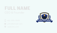 Police Cap Academy Business Card
