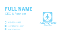 Blue Plane App Business Card