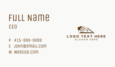 House Plastering Handyman Business Card Image Preview