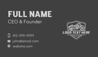 Motorcross Rider Racing Business Card