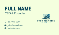 Finance Analyst Graph Business Card