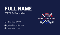 Ice Hockey Business Card example 1