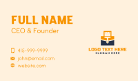 Paint Brush Handyman Property Business Card