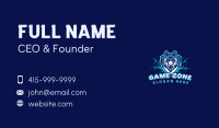 Lightning Shield Wolf Business Card Image Preview