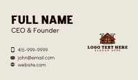 Hammer Construction Repair Business Card