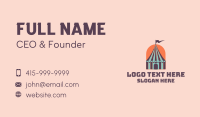 Circus Carnival Tent Business Card