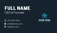 Modern Star Gaming  Business Card Image Preview