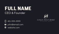 Concierge Business Card example 3