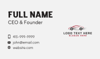 Fast Auto Car Business Card