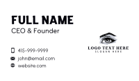 Eye Lashes Beauty  Business Card