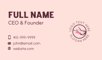 Cherry Blossom Business Card example 2