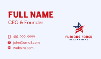 USA Star America Business Card Image Preview