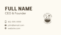 Floral Gardening Care Business Card