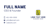 Padlock Business Card example 4