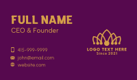 Pageantry Business Card example 2