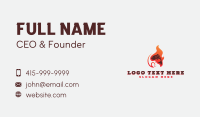 Grill Business Card example 4