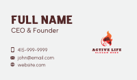 Grill Business Card example 4