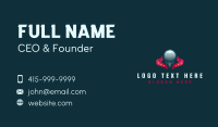 Golf Ball Sports Business Card