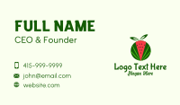 Watermelon Slice Business Card example 1