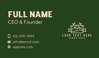 Outdoor Mountain Camp  Business Card