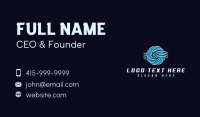 Temperature Business Card example 1