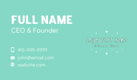 Sparkle Stardust Boutique Business Card