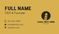 Infrastructure Business Card example 1