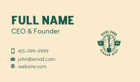 Gardening Shovel Plant Business Card Image Preview